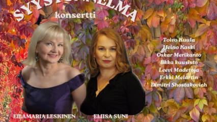 Syystunnelma 11.10.2026 klo 16 Savonlinnan tuomiokirkossa