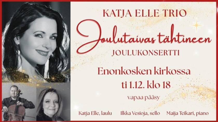 Katja Elle trio Enonkoskella